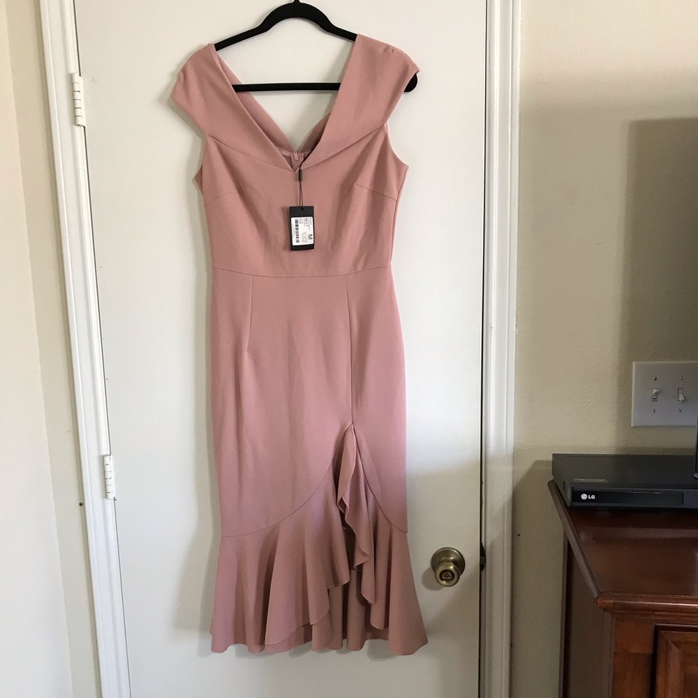 Pink dress size M or 8-10